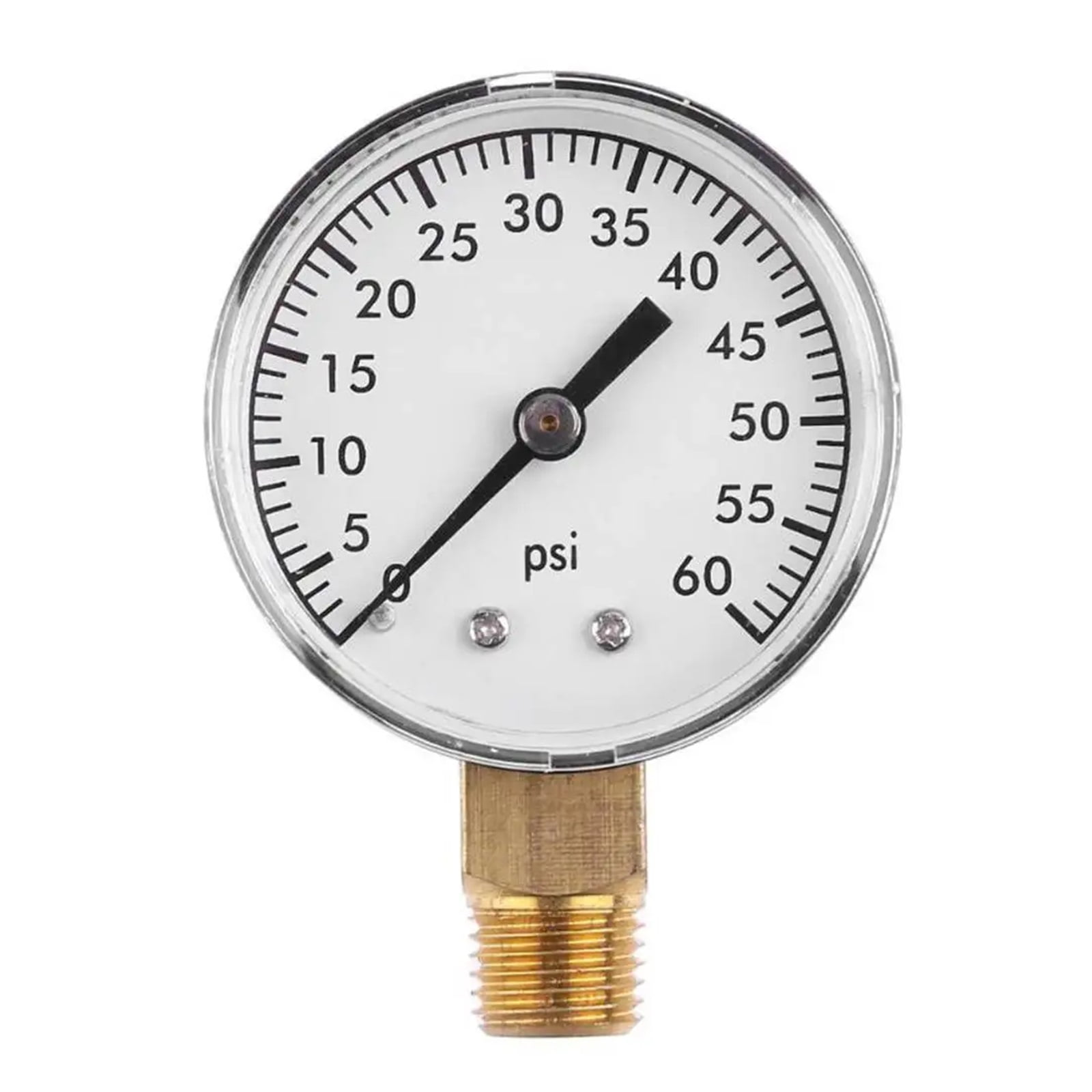 060 PSI Mini Pressure Gauge Dial Air Compressor Meter Hydraulic