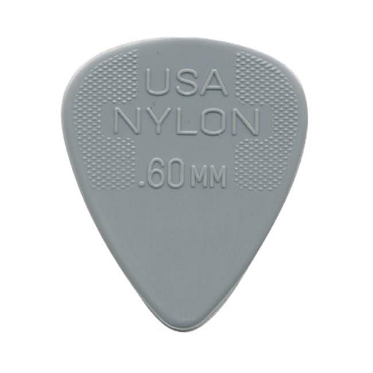 0.60 mm Gauged Nylon Picks, Light Gray