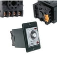 thumbnail image 1 of 0-60 seconds Power On Delay Timer Time relay w Socket Base AC 220V AH2-Y, 1 of 5