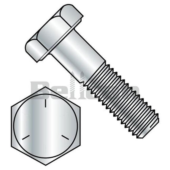 0.62-11 x 7.5 Grade 5 Coarse Thread Hex Cap Screw - Zinc - Box of 60
