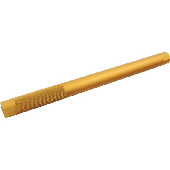 0.62 in.-18 Thread 5 in. Aluminum Round Suspension Tube, Clear