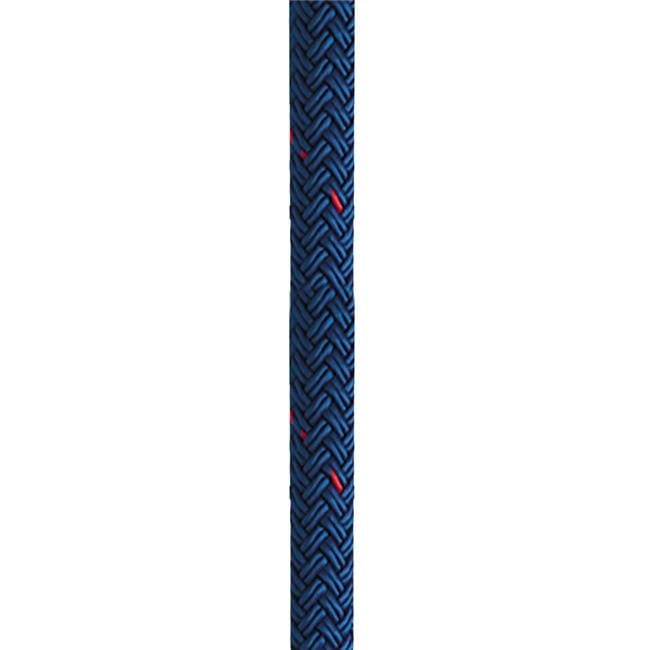 0.62 in. x 15 ft. Nylon Double Braid Dock Line - Blue with Tracer