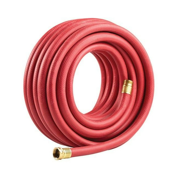 0.62 in. x 50 ft. Professional Grade Garden Hose, Red