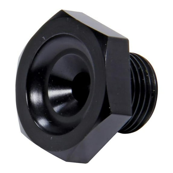 0.62 x 18 in. Aluminum King Pin Cap, Black