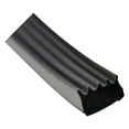 thumbnail image 1 of 0.625 x 0.375 in. x 50 ft. Trailer Weatherstripping EPDM Sponge Rubber Door & Window Foam Seal with Tape, Black, 1 of 1