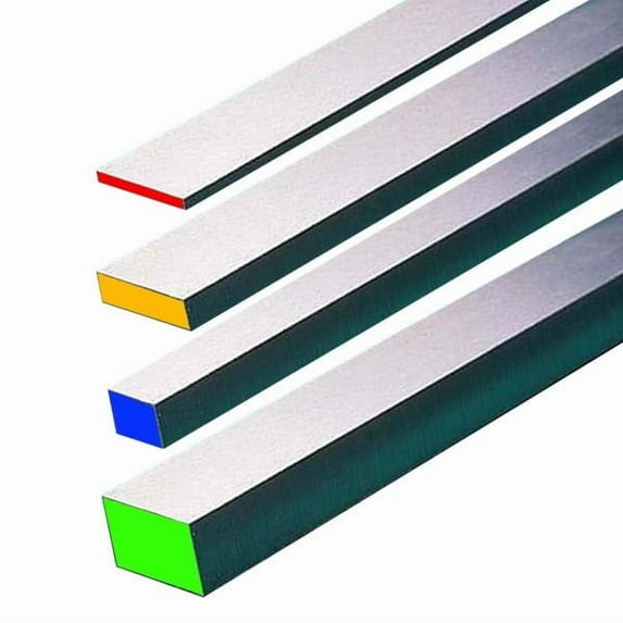 0.625" x 0.625" x 36", A2 Tool Steel, Flat Ground, Oversized