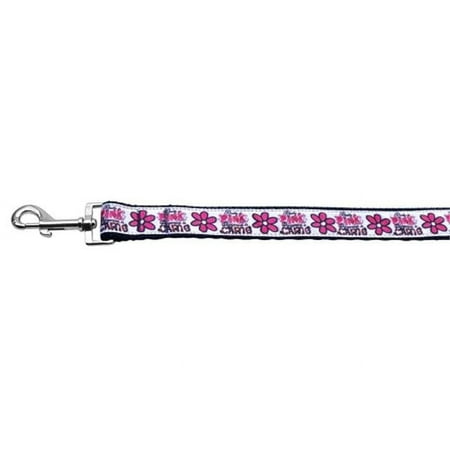 0.63 in. x 4 ft. Dangerous in Camo Nylon Dog Leash