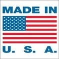 thumbnail image 1 of 0.63 x 0.63 in. Made in U.S.A. Labels - Red - White & Blue - 500 per Roll, 1 of 1