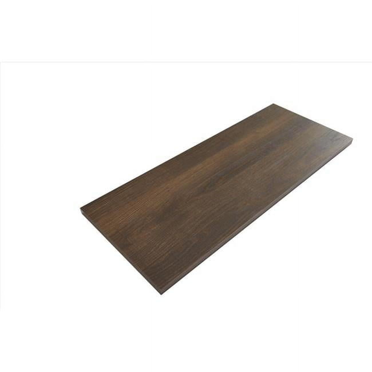 0.63 x 36 x 10 in. Chestnut Wood Shelf Board, Pack of 5 - Walmart.com