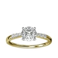thumbnail image 1 of 0.65 Ct Round Cut Stunning Solitaire Natural Diamond Proposal Ring for Ladies Solid 18K Yellow Gold Size 9.5 (F-G/VS1) by Diamond-Capitals, 1 of 8