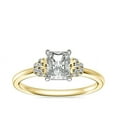 thumbnail image 1 of 0.65 Ct Brilliant Radiant Cut Genuine Diamond Sparkle Solitaire Engagement Ring for Women Solid 14K Yellow Gold Size 6.5, 1 of 6