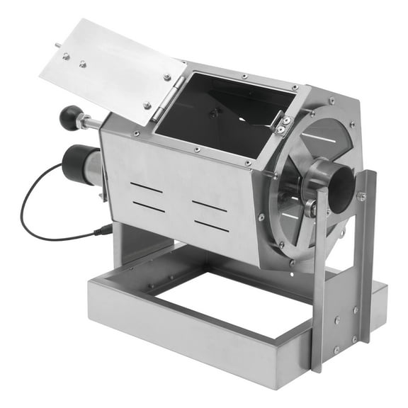 0.66-2.65lb Automatic Coffee Roaster Coffee Bean Roasting Machine Commercial Coffee Gas Roaster with Thermometer & Speed Controller Drum Type Gas Burner Require