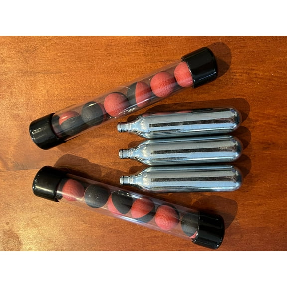 0.68 Cal Pepper Ball Refill Kit, 14-Pack for your Sabre or Byrna LE Home Defense Pepper Ball Launcher