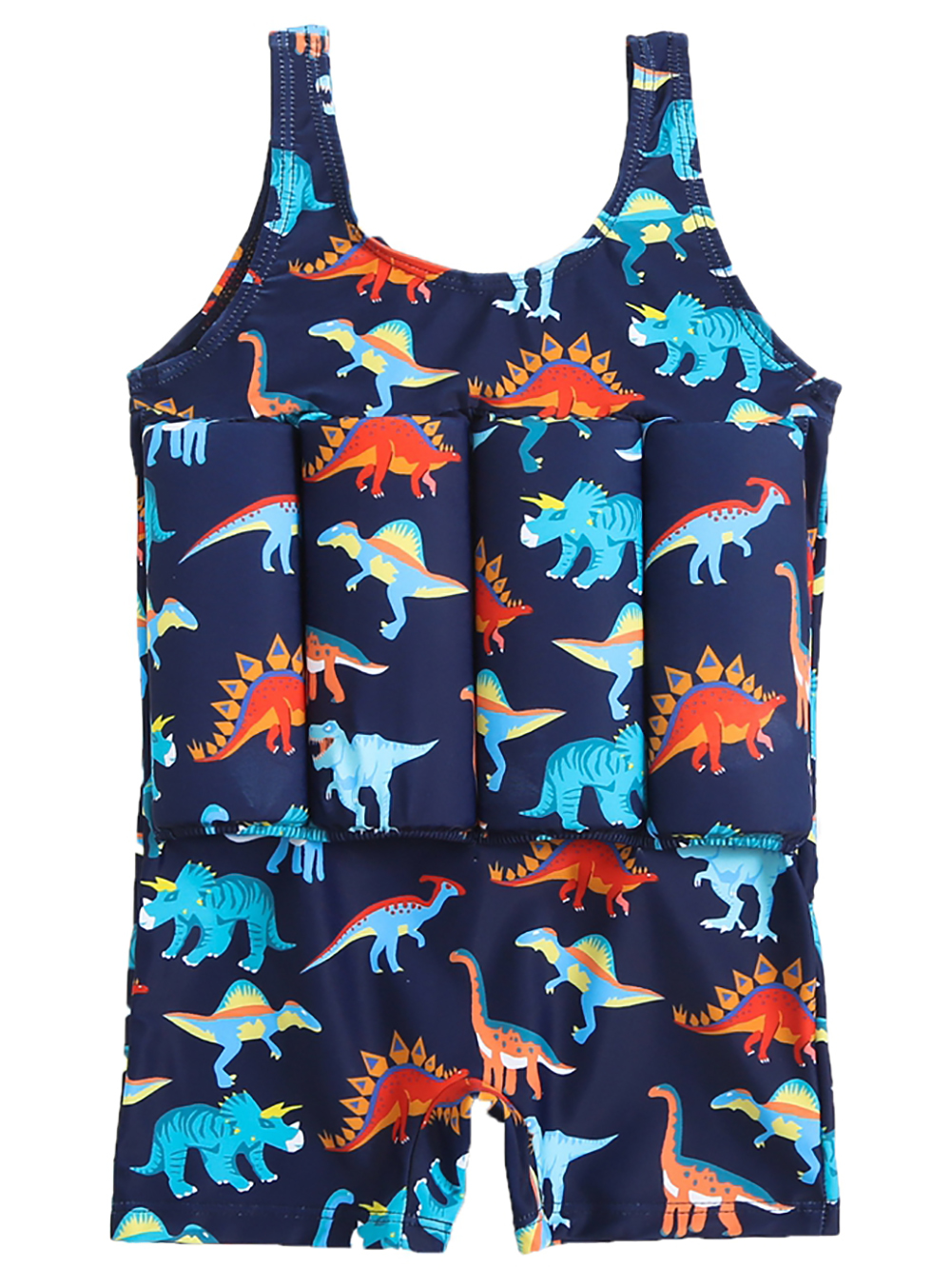 06Years Toddler Baby Buoyancy Floatation Swimsuit Baby Float Suit Swim Vest One Piece Bathing