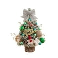 thumbnail image 1 of 0.6m Mini LED Christmas Tree Tabletop Holiday Decoration for Home Lifelike Artificial Tree with Lights Compact Desktop Festive Ornament Christmas Gift, 1 of 4