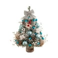 thumbnail image 1 of 0.6m Mini LED Christmas Tree Tabletop Holiday Decoration for Home Lifelike Artificial Tree with Lights Compact Desktop Festive Ornament Christmas Gift, 1 of 4