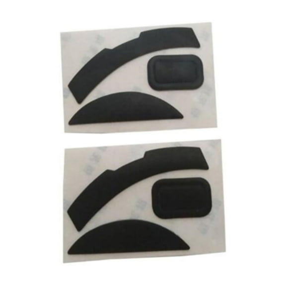 0.6mm Thickness Black Mouse Skates Smooth for Razer Mamba Elite Wired Mouse
