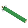 thumbnail image 1 of 0.6x3.9" Bird Paw Grinding Stick Parrot LoveBird Parakeet Cockatiel Perch Stand, Green, 1 of 6