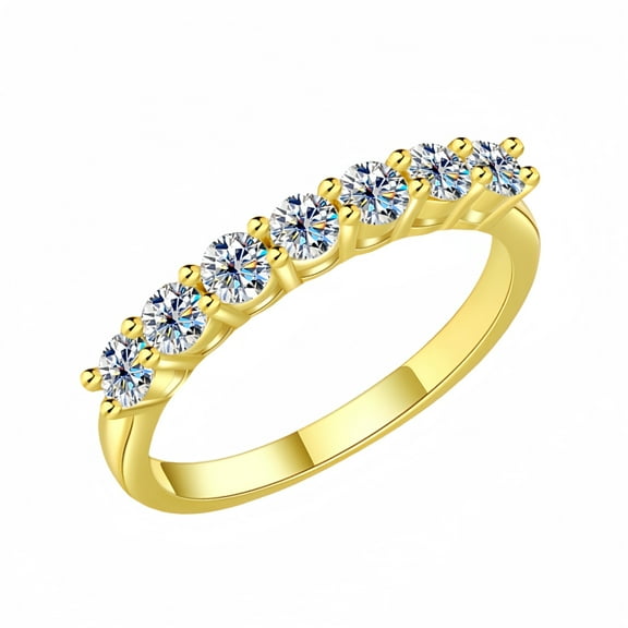 0.7 Carat Moissanite Wedding Ring for Women Engagement Rings for Women Diamond Gold 18K 925 Sterling Silver Moissanite Diamond Promise Ring Womens Diamond Rings