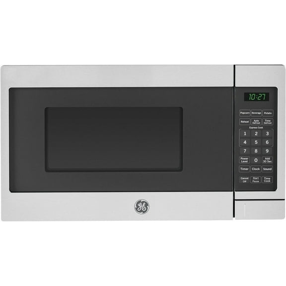 0.7 Cu. Ft. Compact Microwave - Stainless Steel