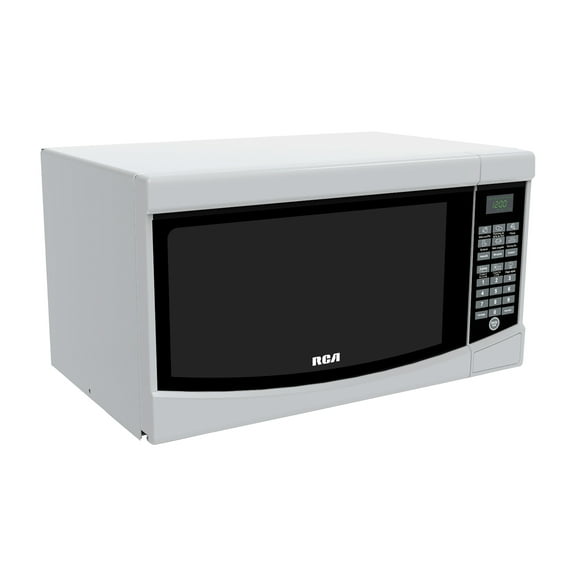 0.7-Cu. Ft. Countertop Microwave Oven with Glass Turntable, 700 Watts (White), RMW733-WHITEPT