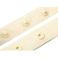 thumbnail image 1 of 0.7 Inch Snap Button Tape Sewing Fastener Polyester Plastic Press Stud Replacement Crafting DIY 5/10 YDS, 1 of 2