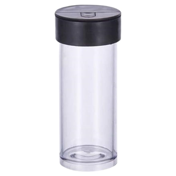 0.7 X 2.2 Inch Plastic Storage Tubes with Lids, Empty Bead Containers, Small Test Bottles for Jewelry Organization, Craft Supplies, Bead Storage, Lab Use, 12 Storage Bottle
