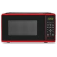 thumbnail image 1 of 0.7 cu. ft. Countertop Microwave Oven, 700 Watts (Color : Red), 1 of 3
