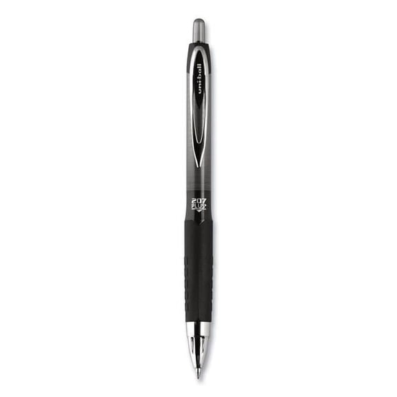 0.7 mm 207 Plus Retractable Gel Pen, Black