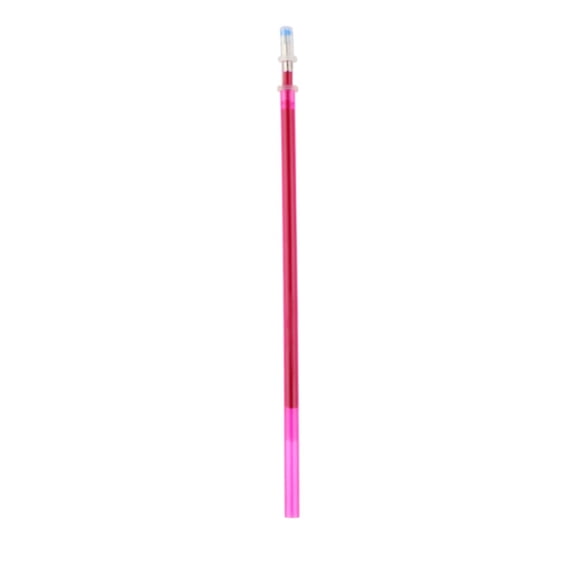 0.7 mm Ink Gel Pen Refills, Multi-Color Water Erasable Ink Gel Refills, Washable Smooth Writing Ink Cartridges Replacement Parts, Pen Refills for Writing, Drawing, Stationery Supply, 1 Pc,Pink