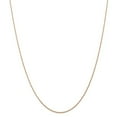 thumbnail image 1 of 0.7 mm x 16 in. 14K Rose Gold Carded Cable Rope Chain, 1 of 1