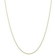 thumbnail image 1 of 0.7 mm x 16 in. 14K Yellow Gold Carded Cable Rope Chain, 1 of 1