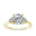 thumbnail image 1 of 0.70 Carat Brilliant Round Cut Real Diamond Elegant Solitaire Wedding Ring for Women Solid 18K Yellow Gold Size 10, 1 of 8
