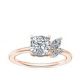 thumbnail image 1 of 0.70 Carat Excellent Cushion Cut Real Diamond Latest Design Solitaire Engagement Ring for Ladies Solid 14K Rose Gold Size 7.5, 1 of 8