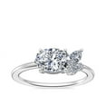 thumbnail image 1 of 0.70 Ct Brilliant Oval Shape Solitaire Genuine Diamond Beautiful Wedding Ring for her Solid 18K White Gold Size 7, 1 of 8