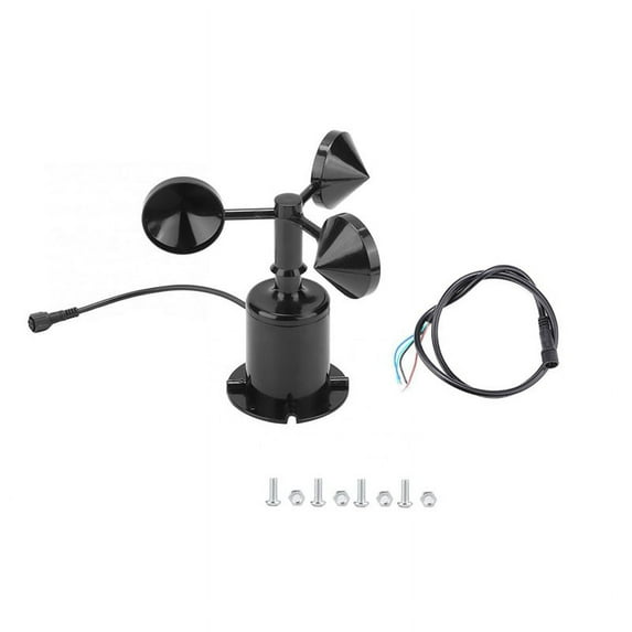 0-70M/S Wind Speed Sensor Environment Signal Output Pulse Type Three Cups Wind Speed Sensor DC5-30V