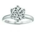 thumbnail image 1 of 0.73 Carat Solitaire Brilliant Diamond Wedding Proposal Engagement Ring Perfect Gift For Women 14K White Gold, 1 of 6