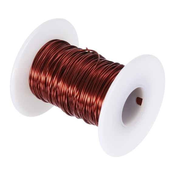 0.74mm Magnet Wire 82ft Enameled Copper Wire Enameled Magnet Winding Wire Coil 100g 130C for Transformers