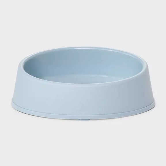 0.75 Cup PP Dog and Cat Bowl  Steel Blue
