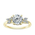 thumbnail image 1 of 0.75 Ct Luxurious Round Cut Solitaire Natural Diamond Engagement Ring for Girls in 14K Yellow Gold Size 8 (F-G/VS1) by Diamond-Capitals, 1 of 8