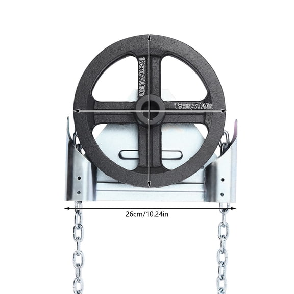 0.75 Ton Mini Lever Block Chain Hoist Come Along Puller - 10 Ft Lift 1650LB Capacity