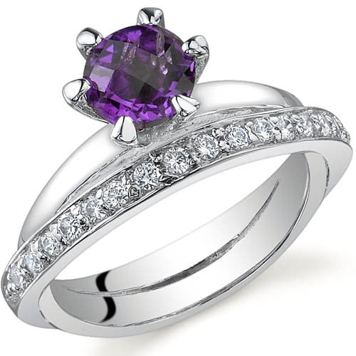Walmart hotsell amethyst ring