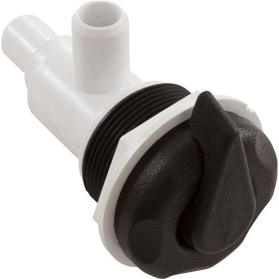 0.75 in. Barb Waterway On & Off Valve Assembly, Black