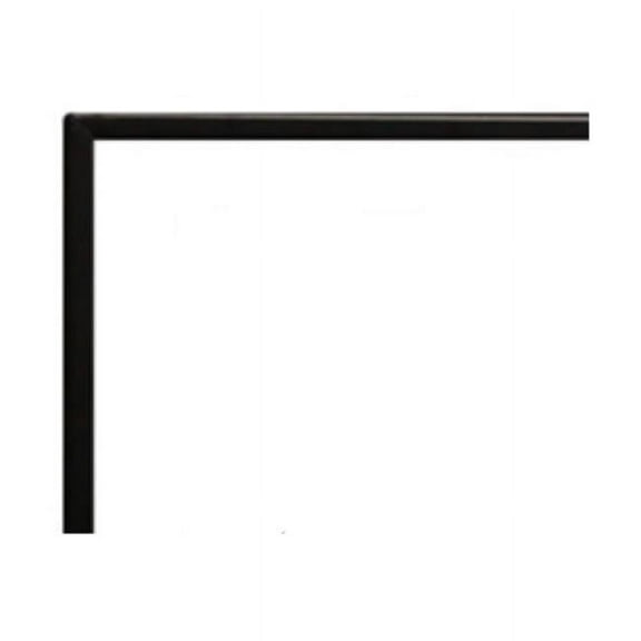 0.75 in. Boulevard Vent Free Linear Fireplaces Frame, Matte Black