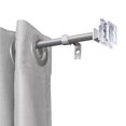 thumbnail image 1 of 0.75 in. Curtain Rod for 86 to 120 in. Windows, Nickel, 1 of 1