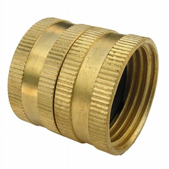 0.75 in. Double Swivel Brass Adapter