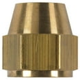 thumbnail image 1 of 0.75 in. Flare Yellow Brass Nut - Pack of 5, 1 of 1