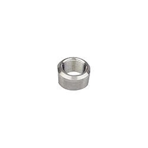 0.75 in. NPT Female Bung Weld-On Recessed Flange Aluminum - Natural