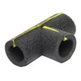 thumbnail image 1 of 0.75 in. Polyethylene Foam Tee Pipe Insulation, Grey, 1 of 1