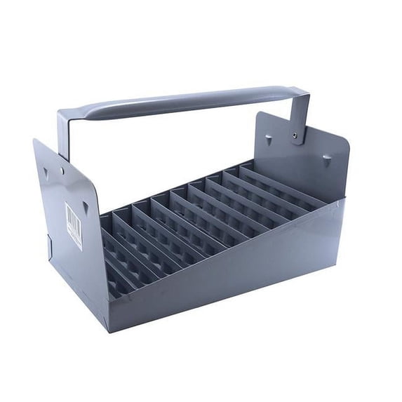 0.75 in. Steel Nipple Caddy Tray with 66 Piece Capacity, 12.5 x 7 x 6.5 in.